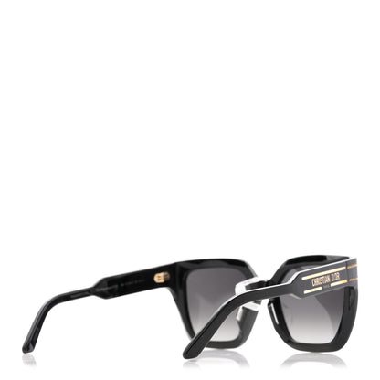 Christian Dior Acetate Diorsignature S10F Square Sunglasses Black 4 of 7
