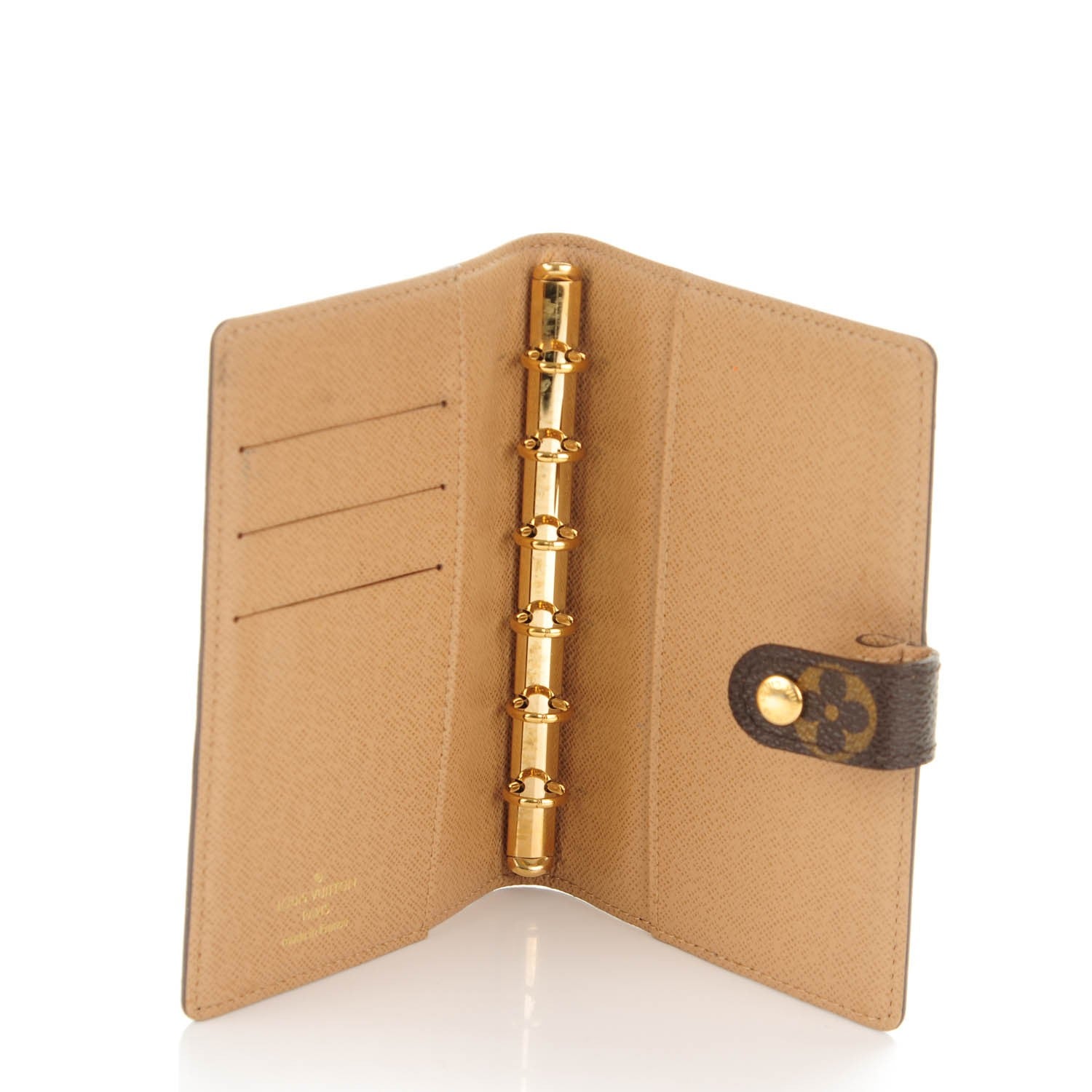 Louis Vuitton Monogram Complice Trunks and Bags Small Ring Agenda Cover Beige 5 of 8