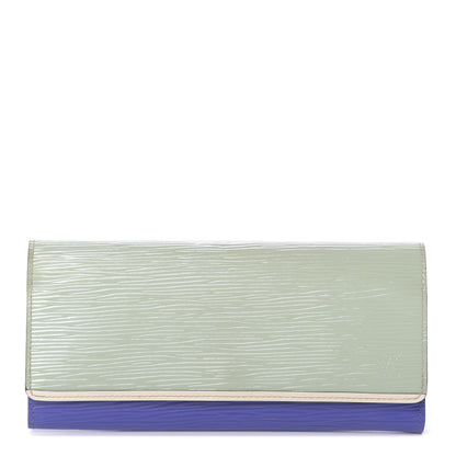 Louis Vuitton Electric Epi Flore Tri-Color Wallet Amande 1 of 7