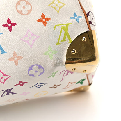 Louis Vuitton Monogram Multicolor Speedy 30 White 8 of 10