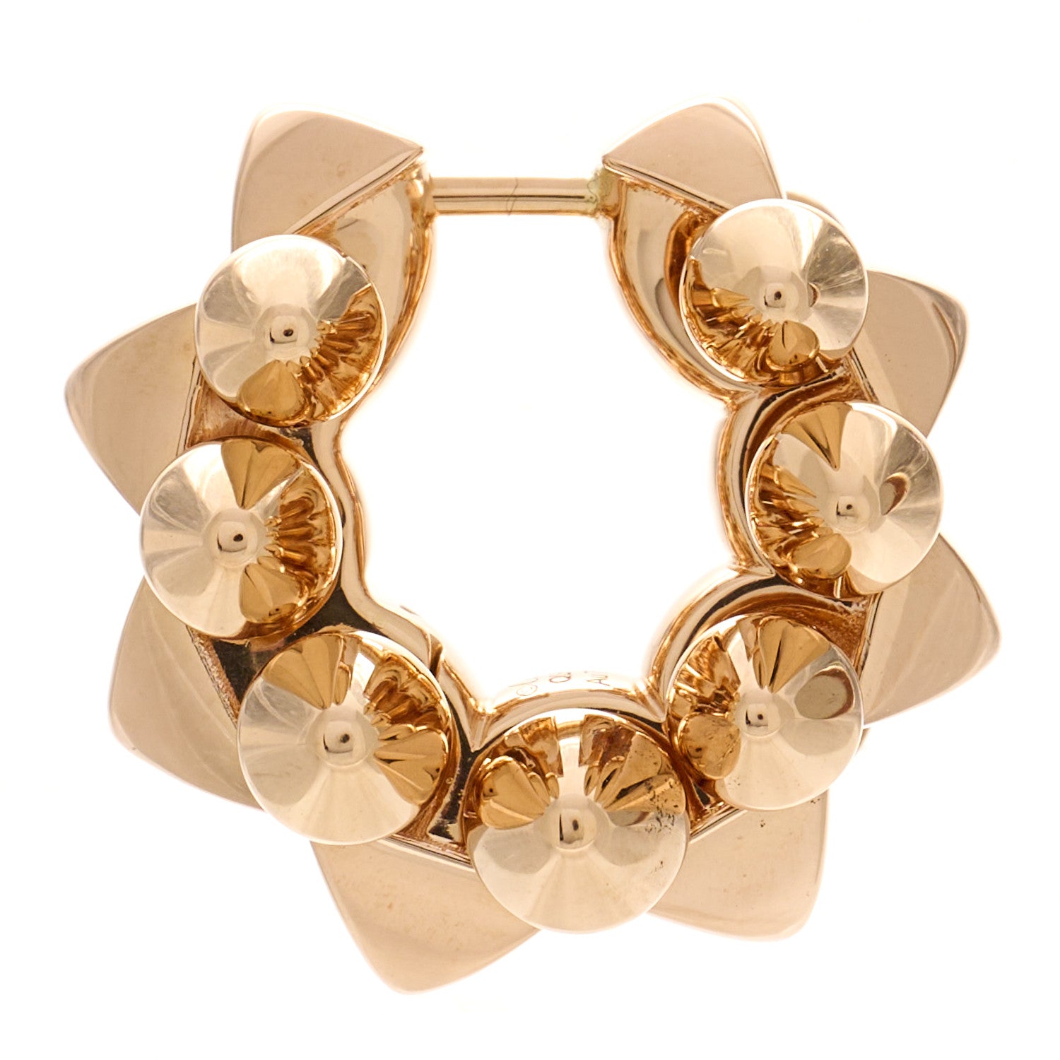Cartier 18K Pink Gold Large Clash de Cartier Single Earring 1 of 6