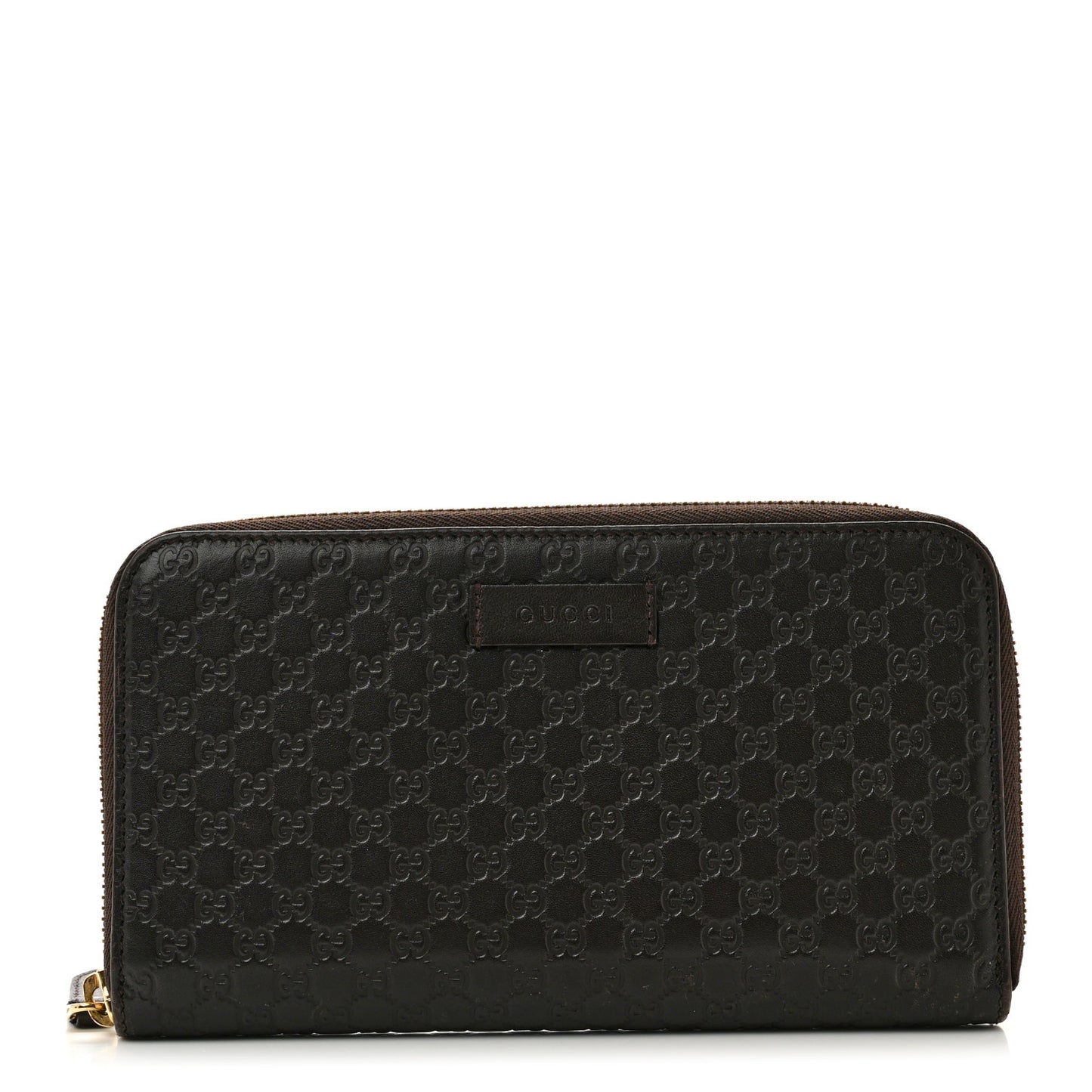 Microguccissima Zip Around Wallet Testa di Moro