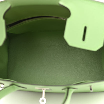 Hermes Epsom Sellier Birkin 30 Vert Criquet 5 of 14