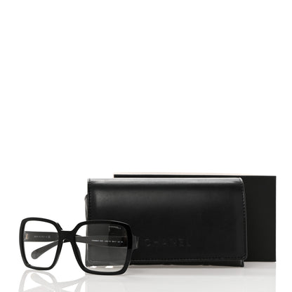Chanel Acetate Square Sunglasses 5408 Black 8 of 8