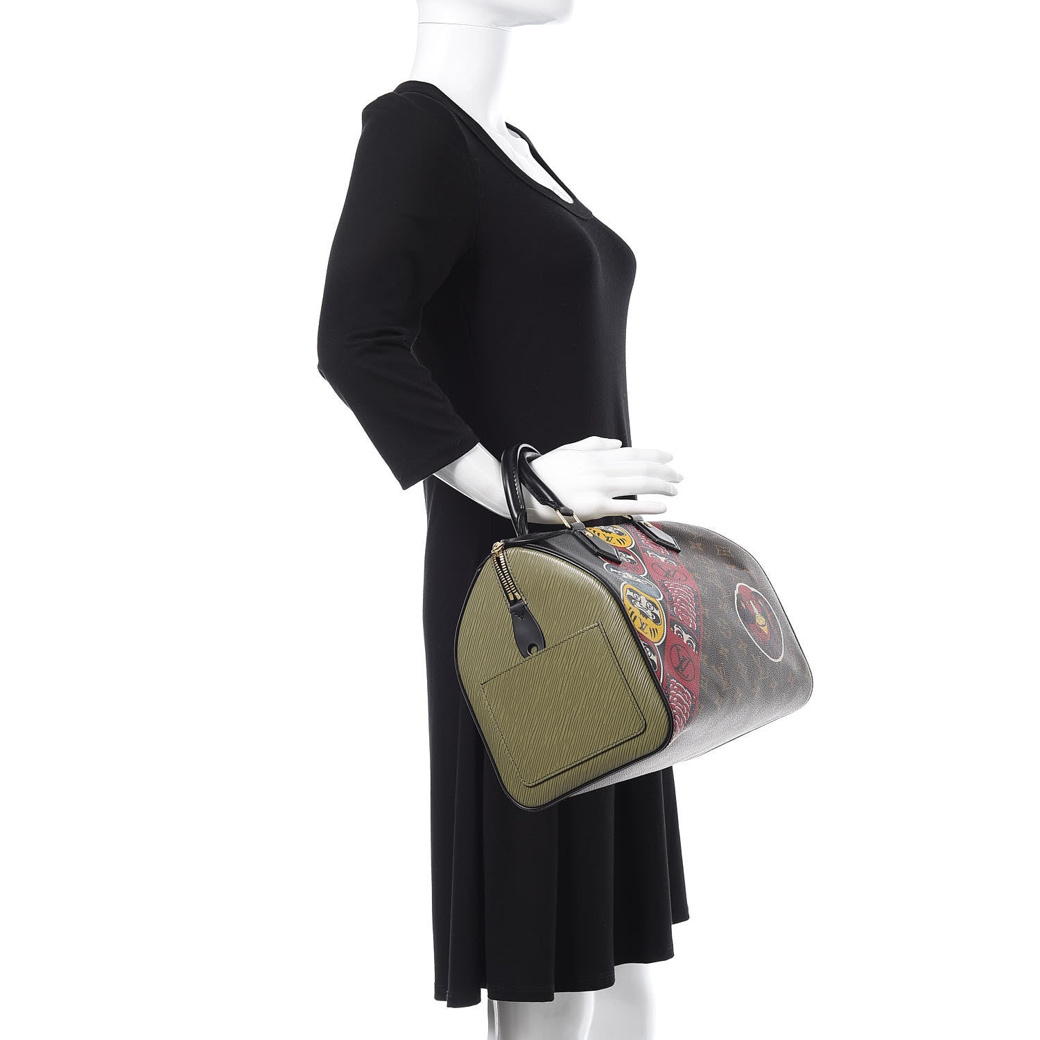 Louis Vuitton Monogram Kabuki Speedy 30 2 of 13