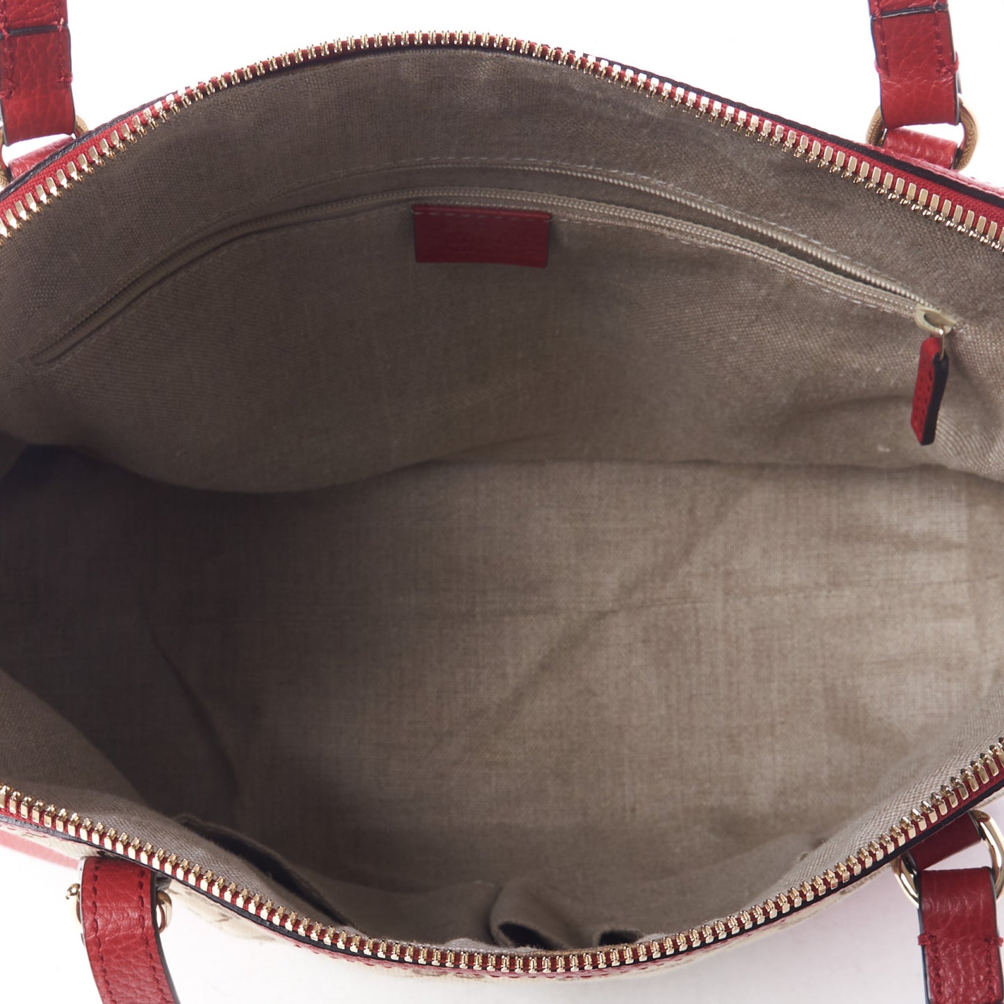 Monogram Medium Bree Shoulder Bag Red