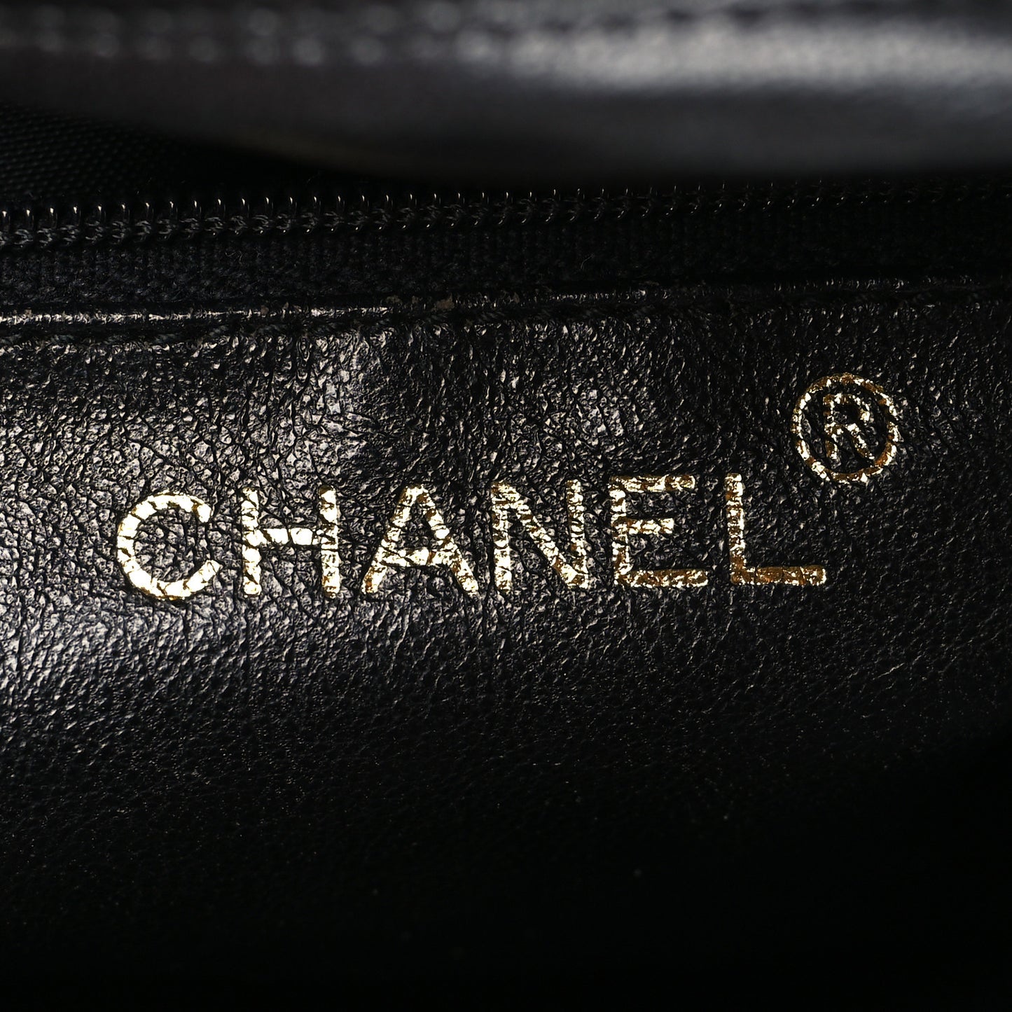 Lambskin Quilted CC Tassel Camera Case Black