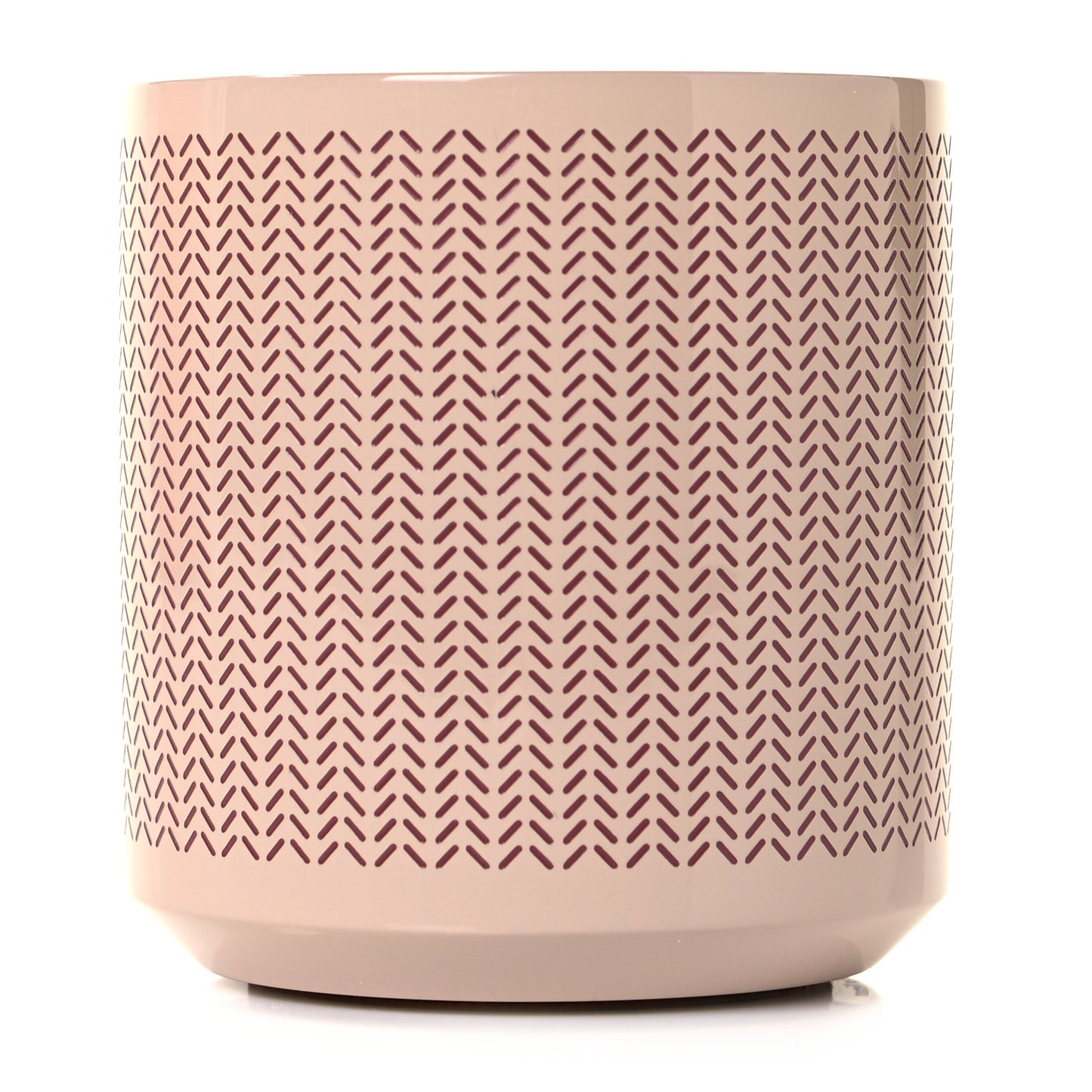 Lacquered Wood Boudoir Pot Poudre Blush