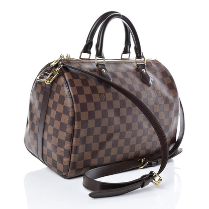 Louis Vuitton Damier Ebene Speedy Bandouliere 30 4 of 10