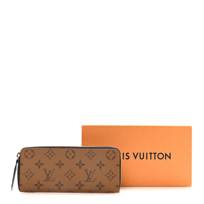 Louis Vuitton Reverse Monogram Clemence Wallet 7 of 7