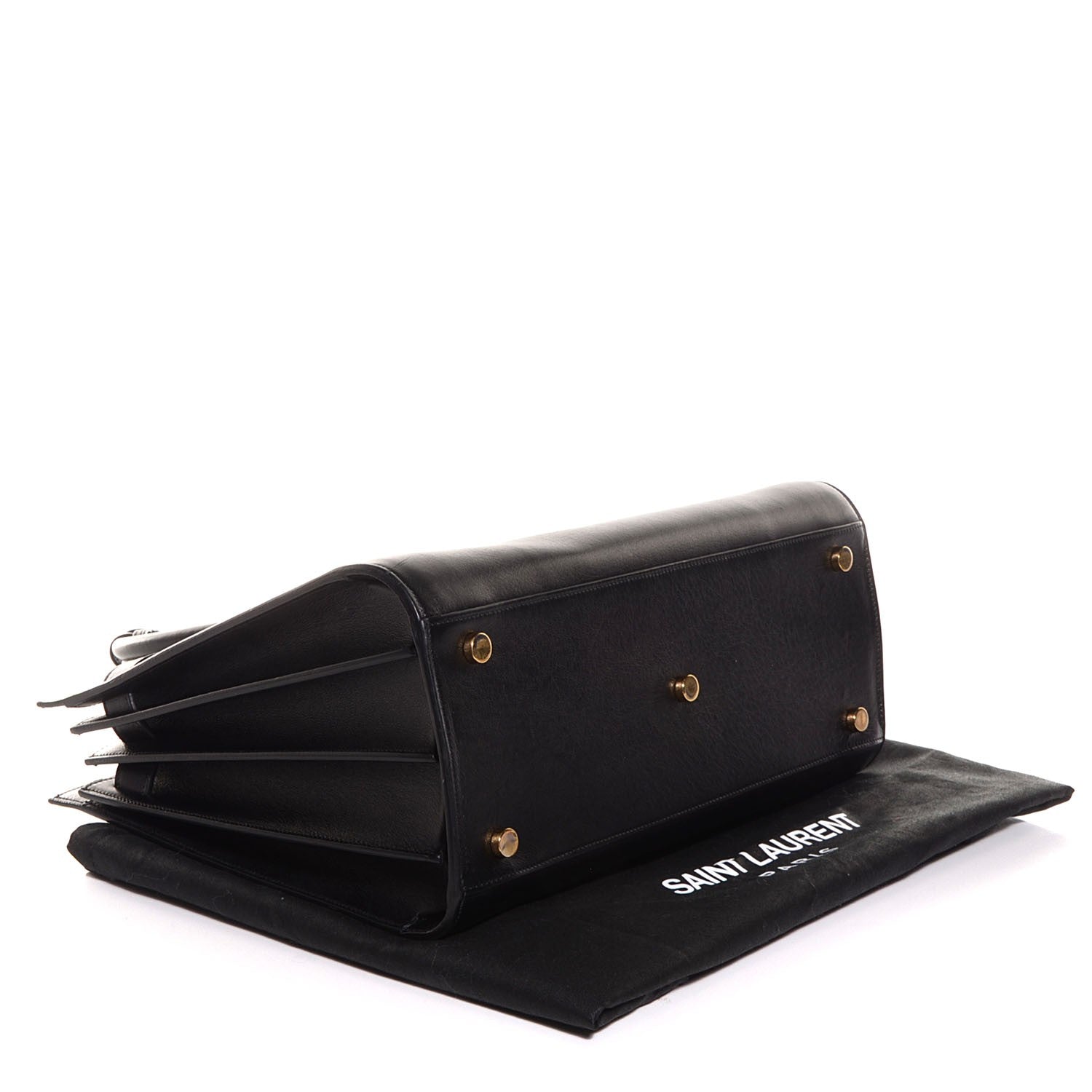 Saint Laurent Calfskin Small Sac De Jour Black 4 of 9