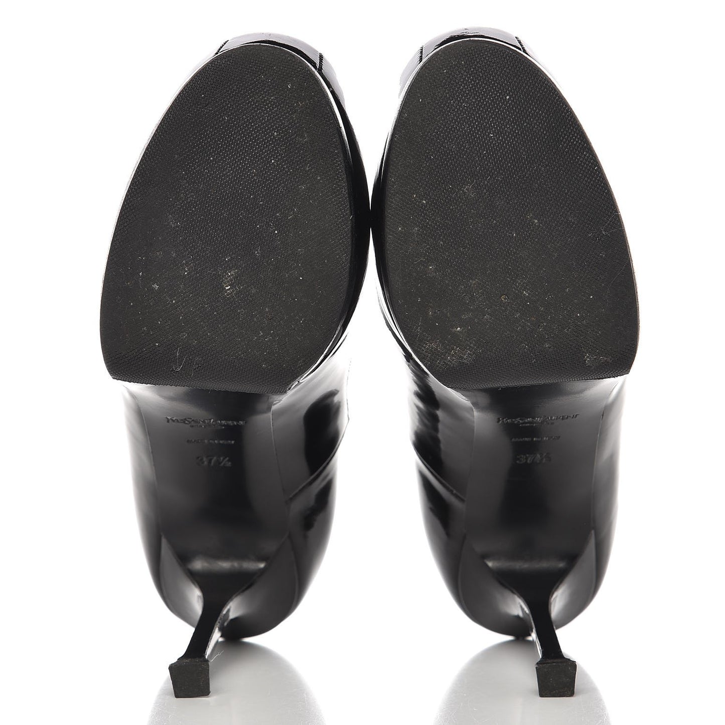 Vitello Vernice Tribtoo 80 Platform Pumps 37.5 Black
