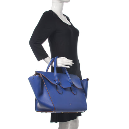 Celine Natural Calfskin Medium Tie Knot Tote Indigo 2 of 20