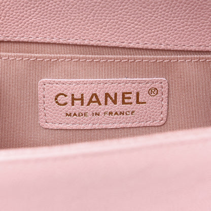 Chanel Caviar Quilted Small Boy Flap Light Pink 5 of 10