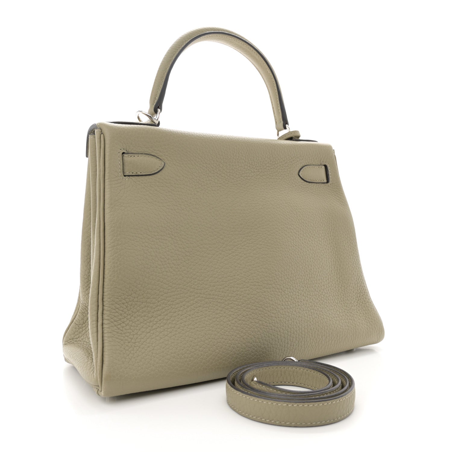 Hermes Taurillon Clemence Kelly Retourne 28 Sauge 3 of 13