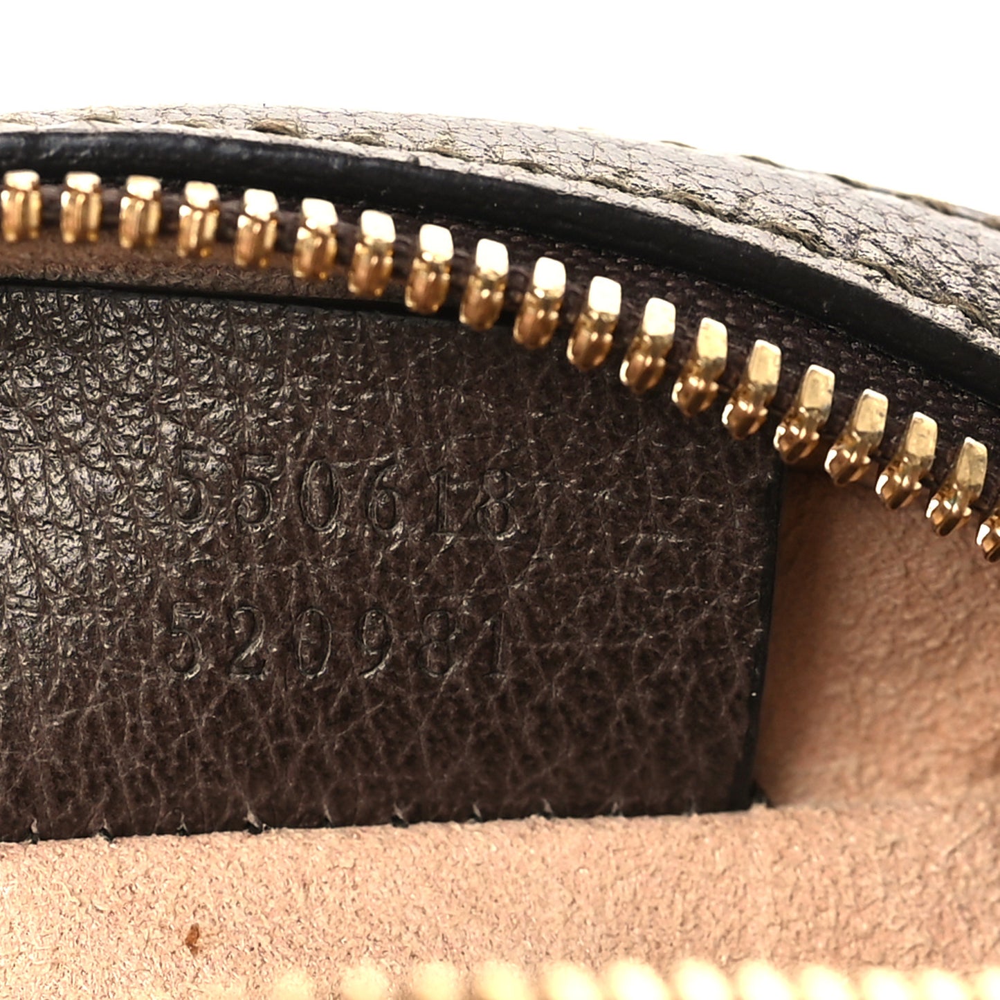 GG Supreme Monogram Web Mini Ophidia Round Shoulder Bag Brown