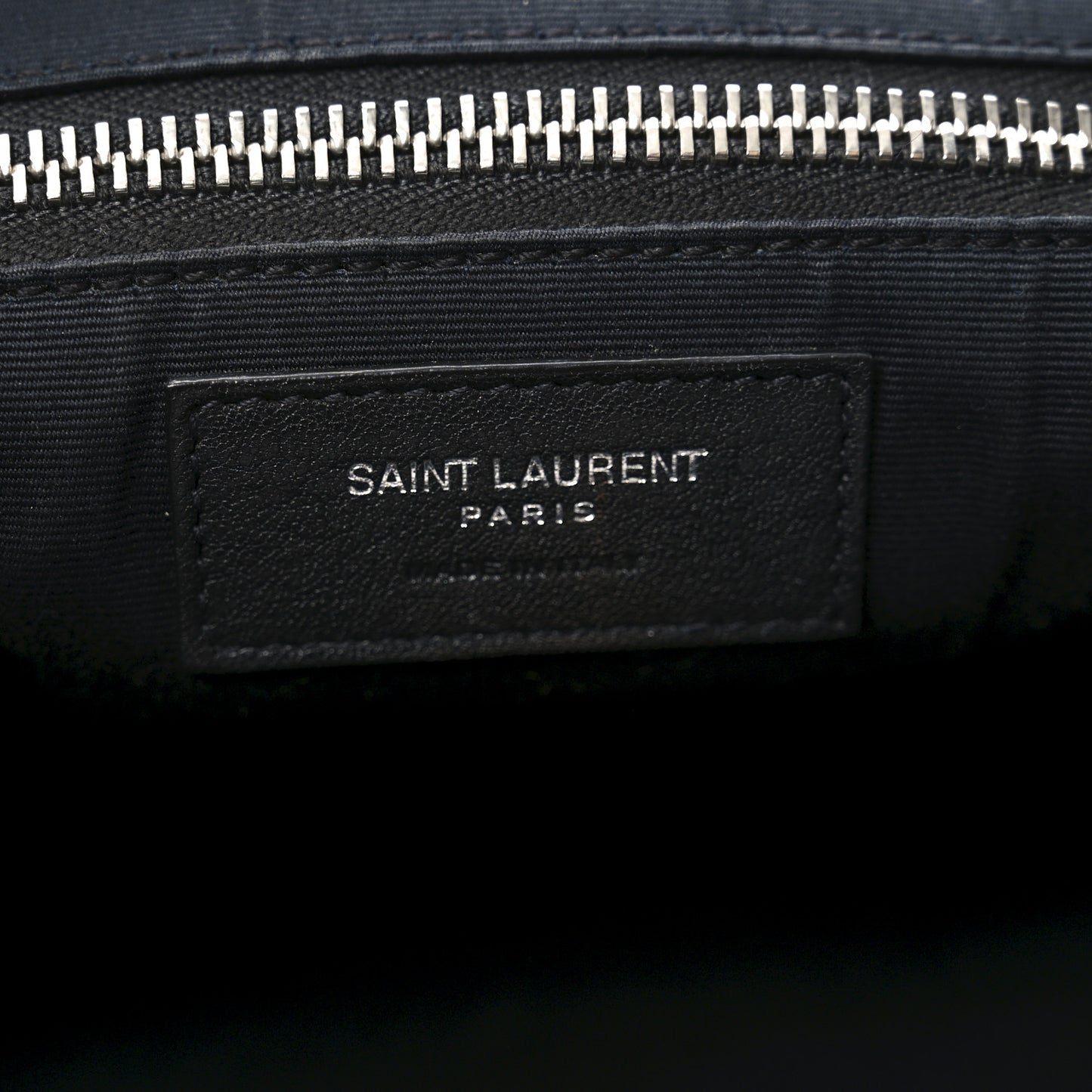 Raffia Linen Calfskin Rive Gauche Tote Black