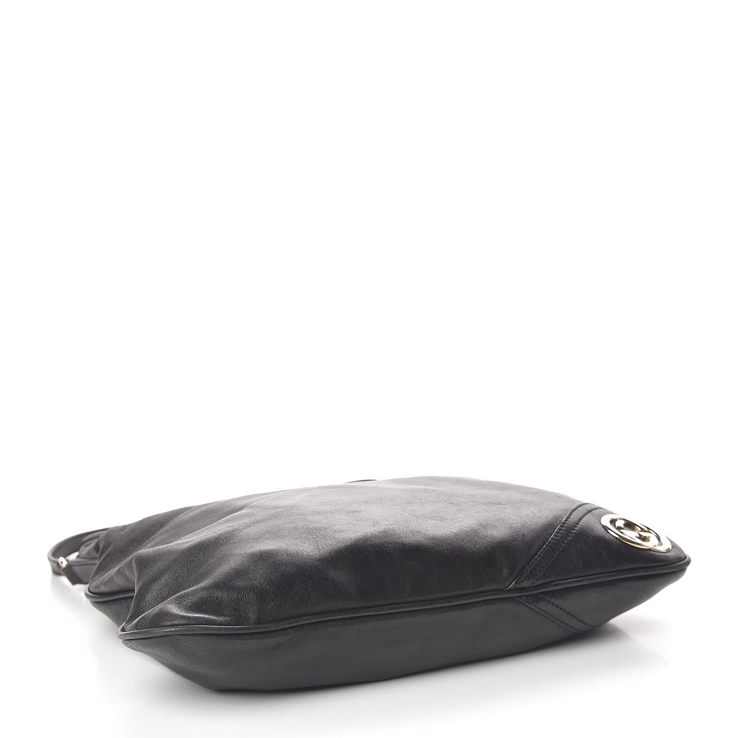 Gucci Calfskin Medium New Britt Hobo Black 4 of 14