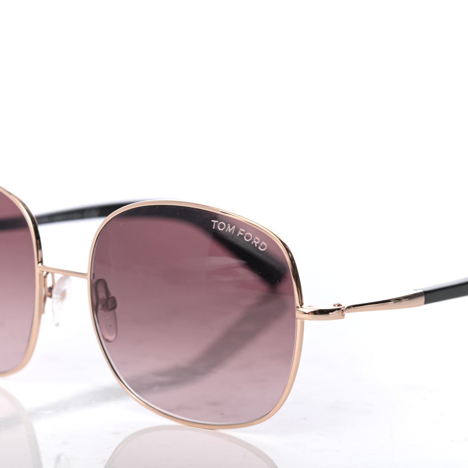 Tom Ford Acetate Georgina Sunglasses TF499 Purple 7 of 7