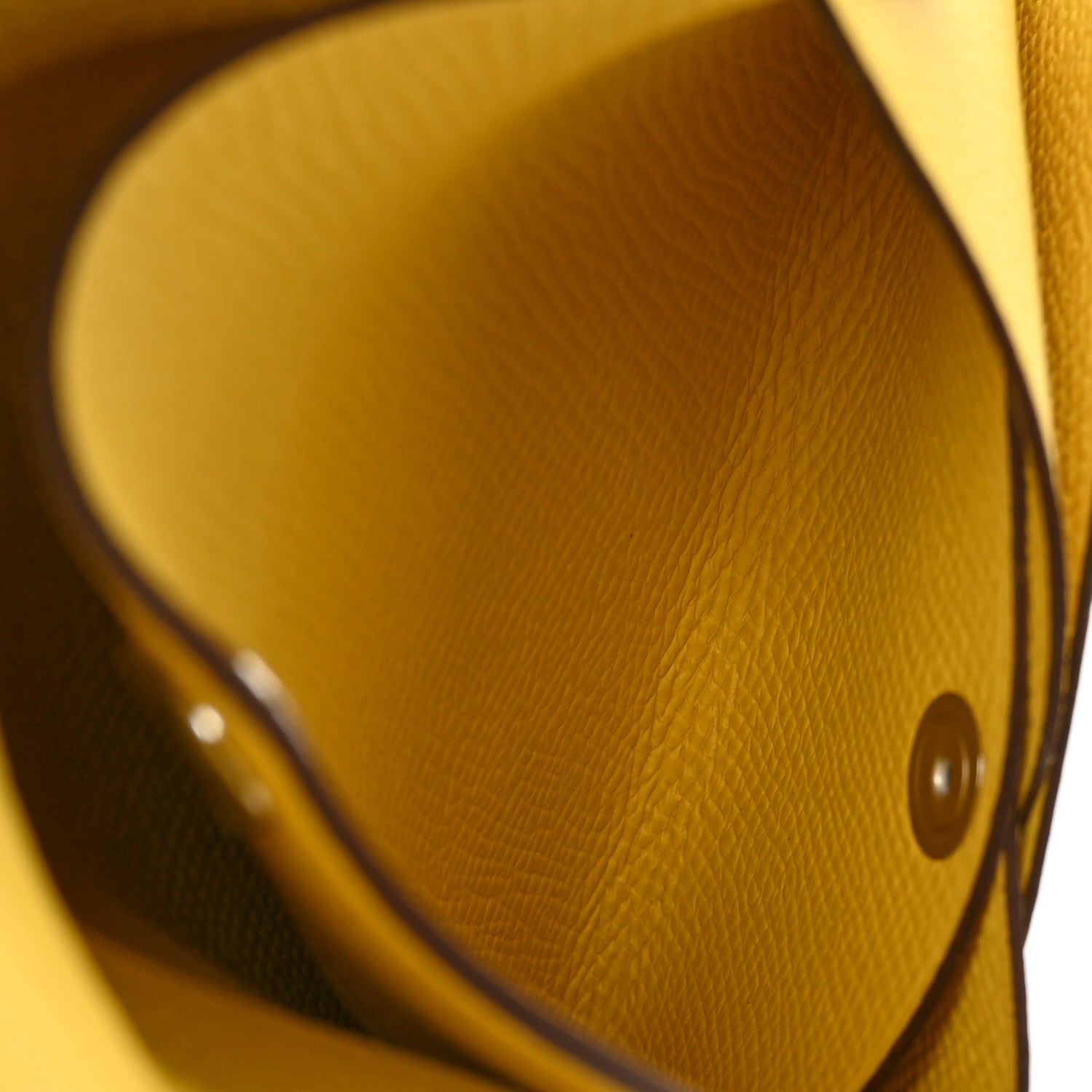Hermes Epsom Calvi Duo Card Case Jaune De Naples 5 of 8