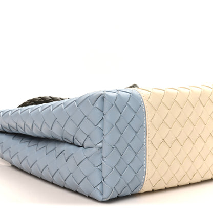 Bottega Veneta Nappa Intrecciato Medium Andiamo Shoulder Bag Sea Salt Ice Kaki 8 of 9