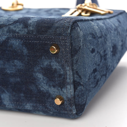Christian Dior Denim Medium KaleiDiorscopic Lady Dior Blue 9 of 10