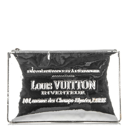 Louis Vuitton Monogram Miroir Inventeur Pochette Plat Silver 1 of 8