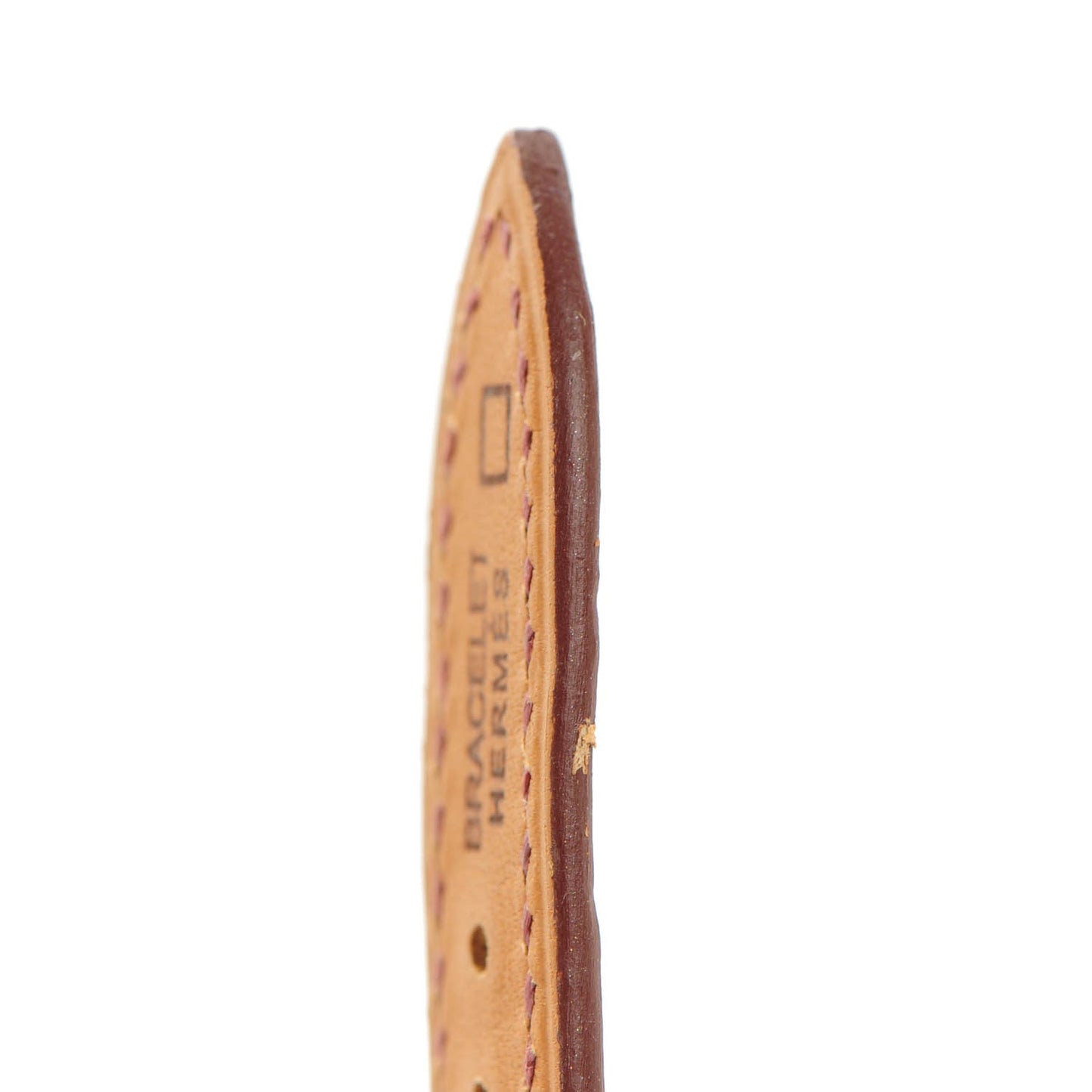 Shiny Alligator Watch Strap Miel