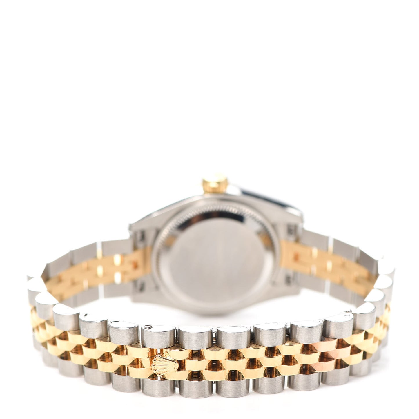 Stainless Steel 18K Yellow Gold Diamond 26mm Oyster Perpetual Datejust Watch Silver 179173