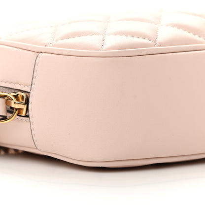 Versace Nappa Quilted La Medusa Camera Bag Light Pink 9 of 13