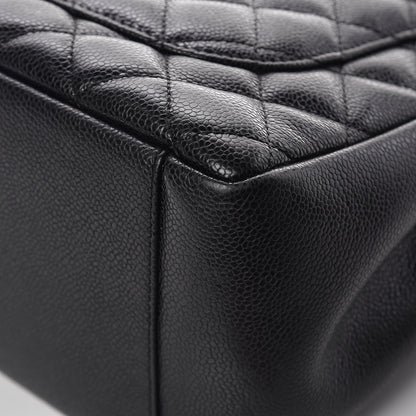 Chanel Caviar Quilted Grand Shopping Tote GST Black 12 of 13