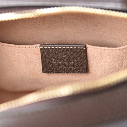 Gucci GG Supreme Monogram Mini Ophidia Top Handle Shoulder Bag Brown 5 of 9
