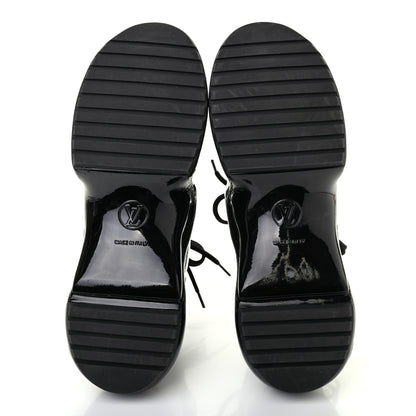 Louis Vuitton Patent LV Archlight Sneakers 41 Black Silver 4 of 6