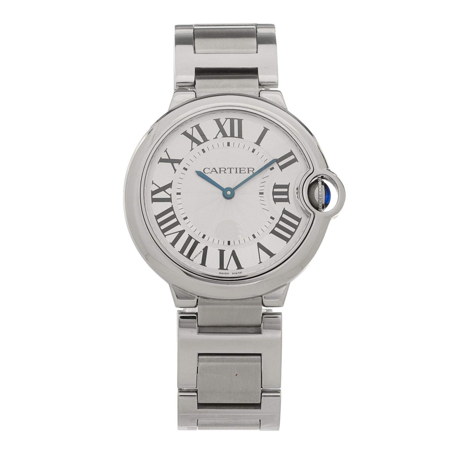 Stainless Steel 36mm Ballon Bleu De Cartier Quartz Watch