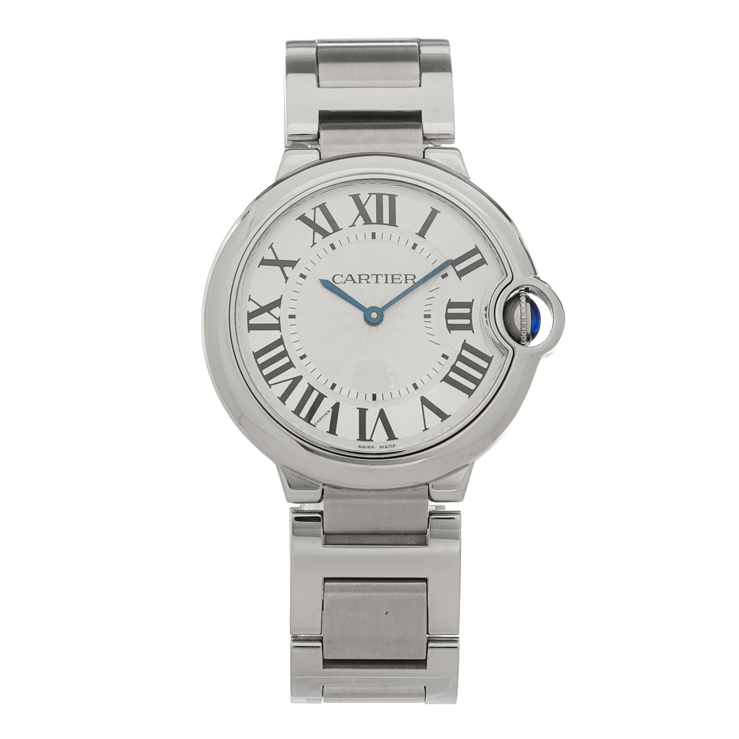Cartier Stainless Steel 36mm Ballon Bleu De Cartier Quartz Watch 2 of 8