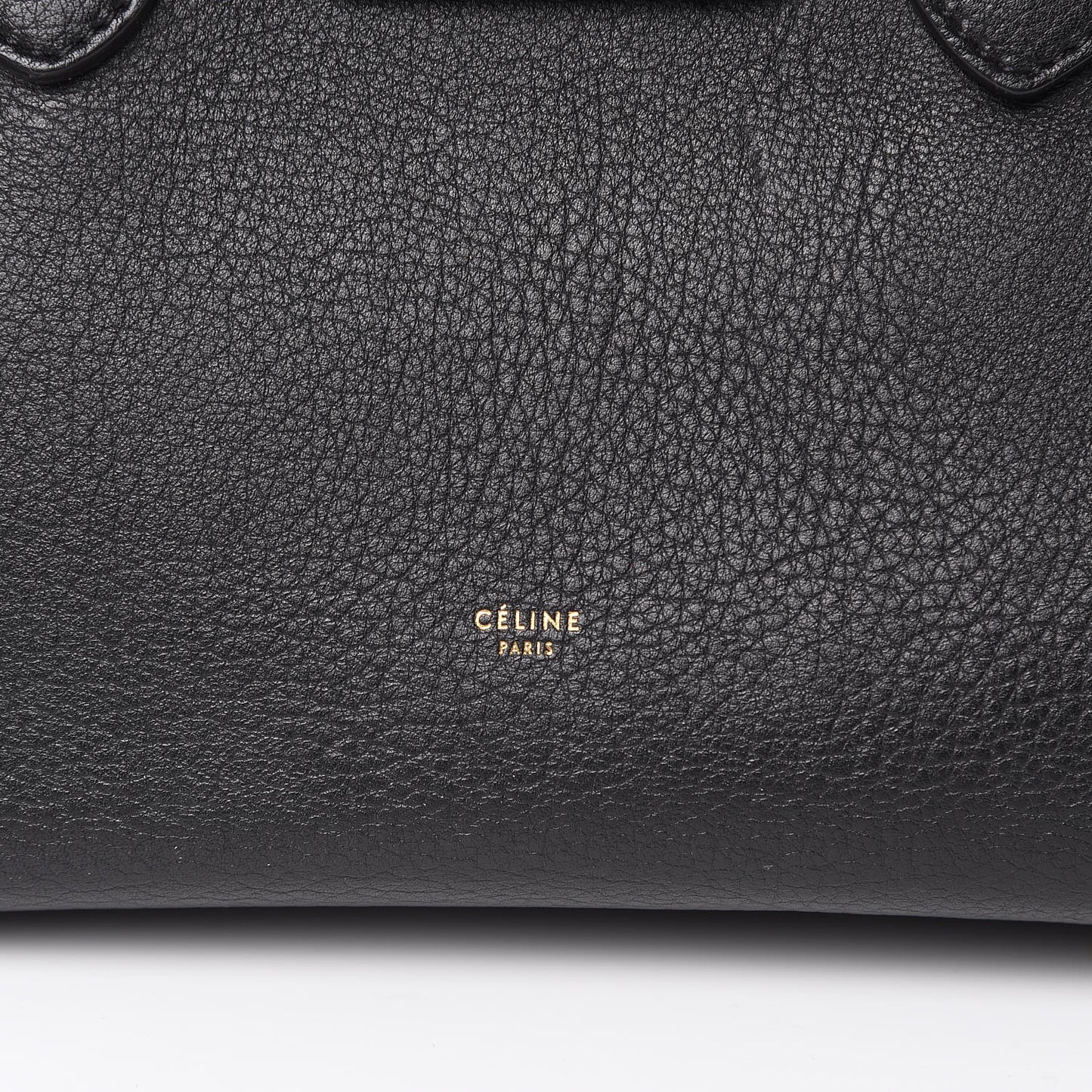 Crisped Calfskin Medium Tie Knot Tote Black