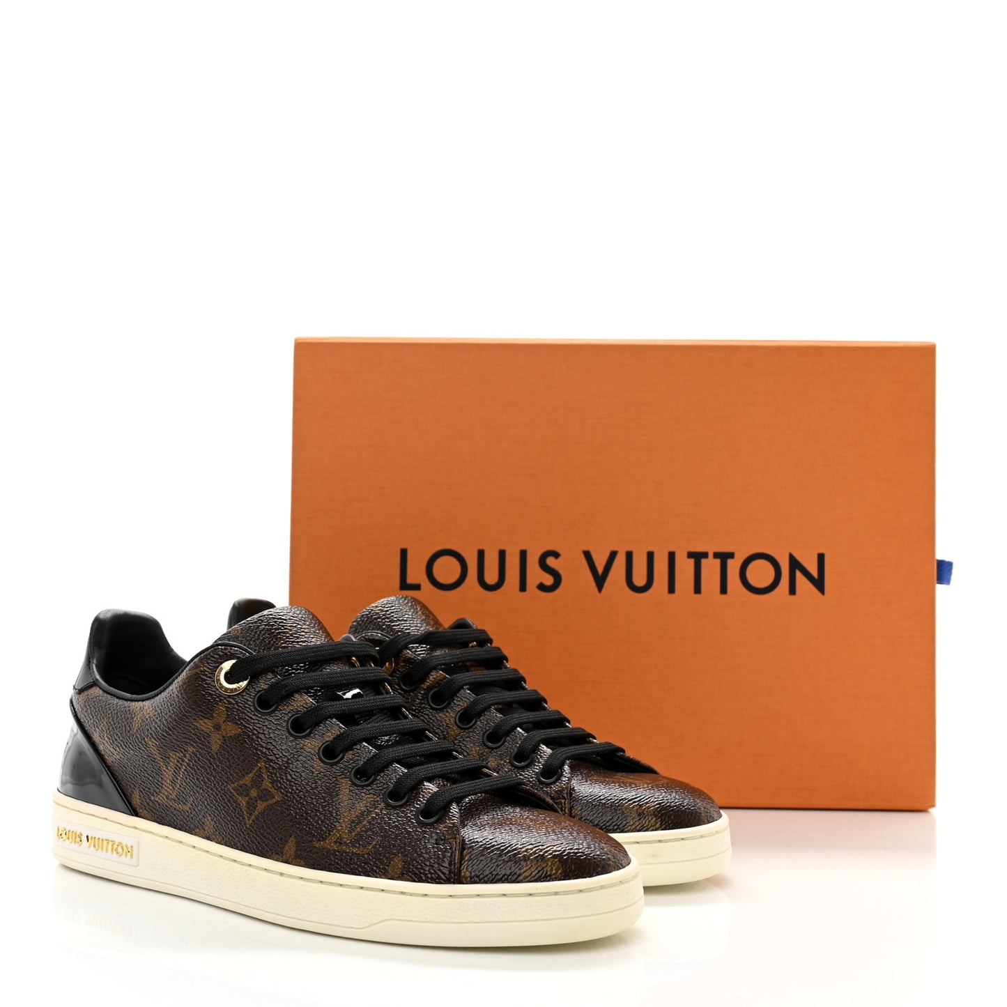 Patent Monogram Frontrow Sneakers 35.5