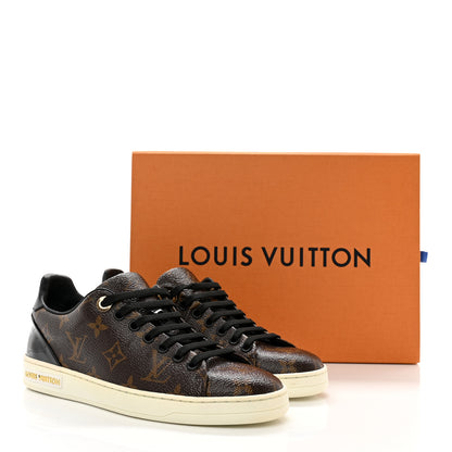 Louis Vuitton Patent Monogram Frontrow Sneakers 35.5 8 of 8