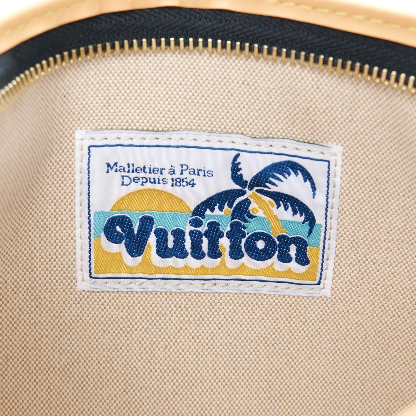 Monogram Surfin' Gaston Wearable Wallet
 Navy Blue