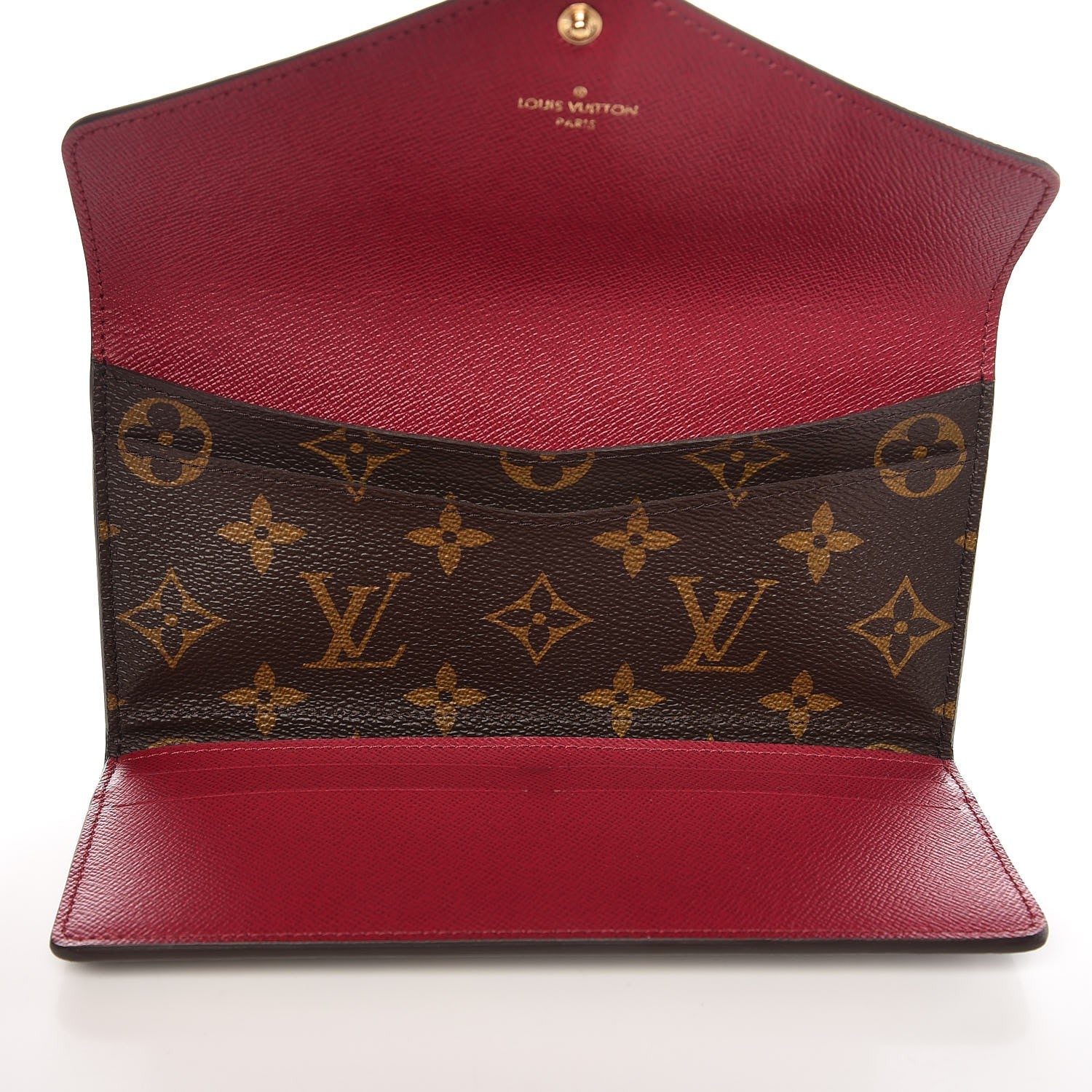 Louis Vuitton Monogram Josephine Wallet Fuchsia 5 of 6