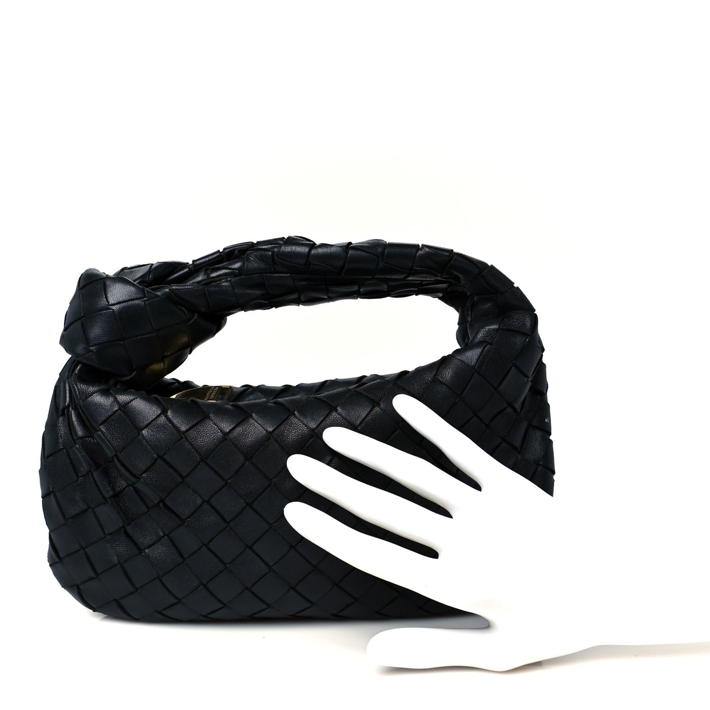Nappa Intrecciato Mini Jodie Black
