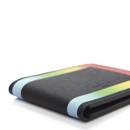 Louis Vuitton Taiga Rainbow Slender Wallet Black 8 of 9