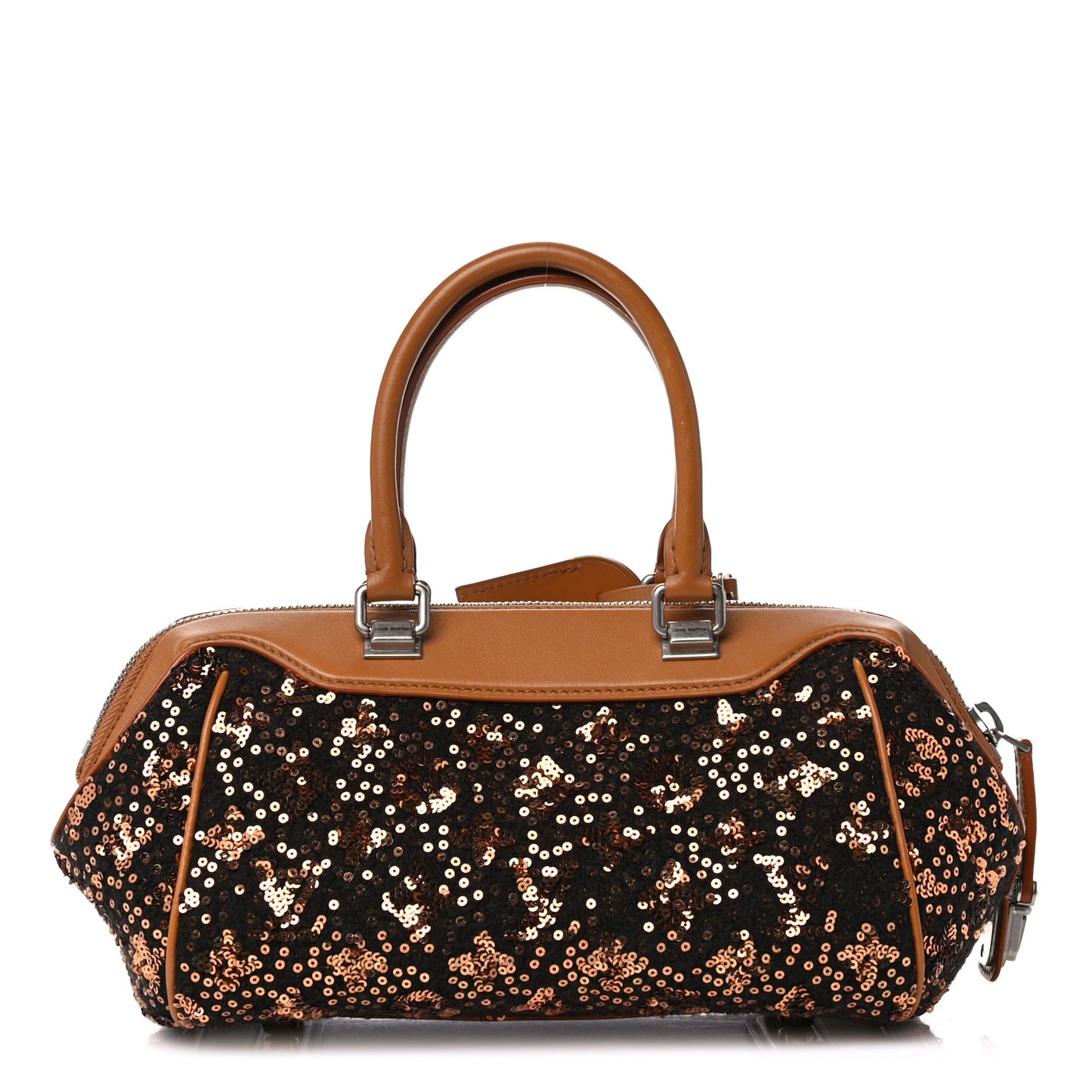 Sequin Monogram Sunshine Express Baby Gold