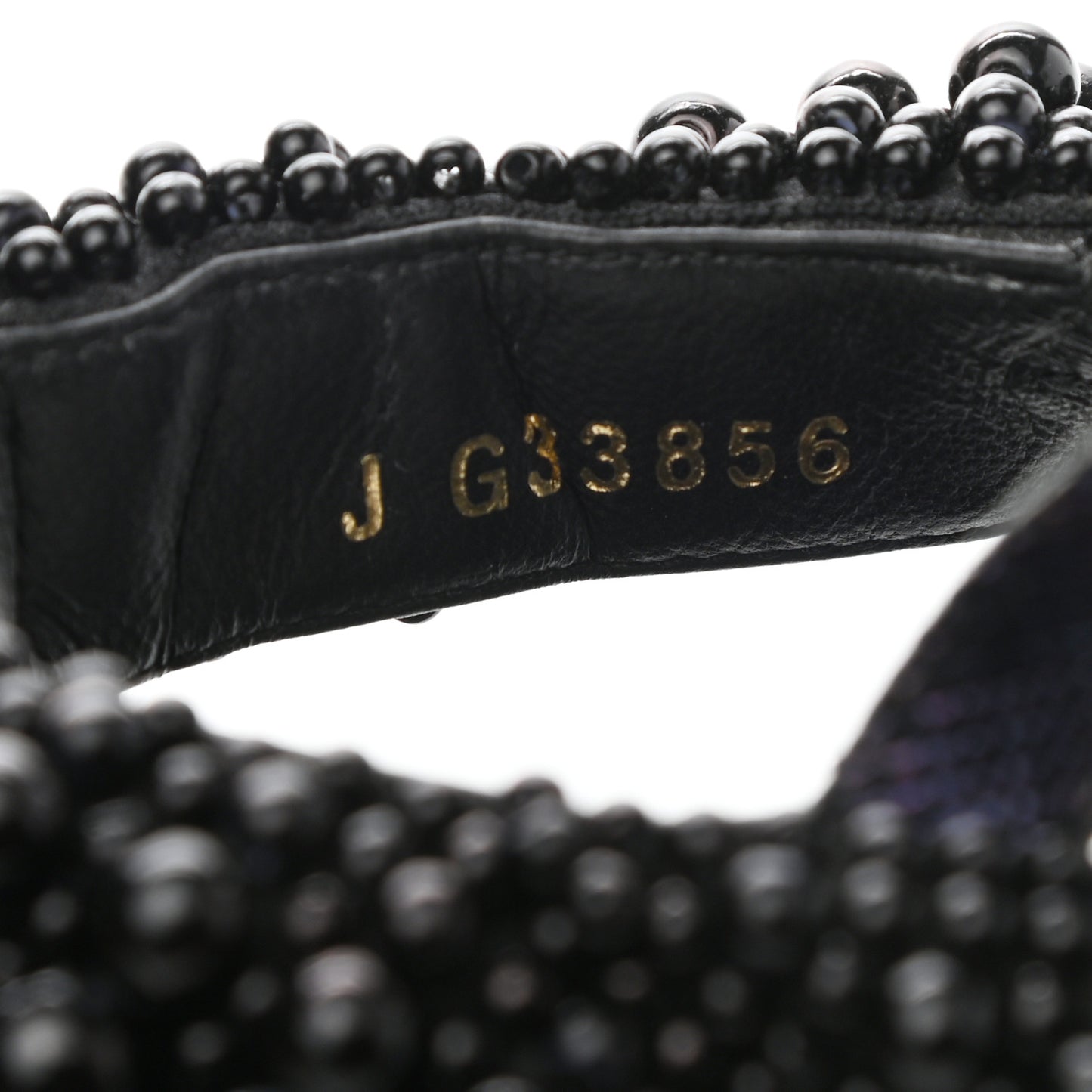 Fantasy Calfskin Pearl Pump 39 Black