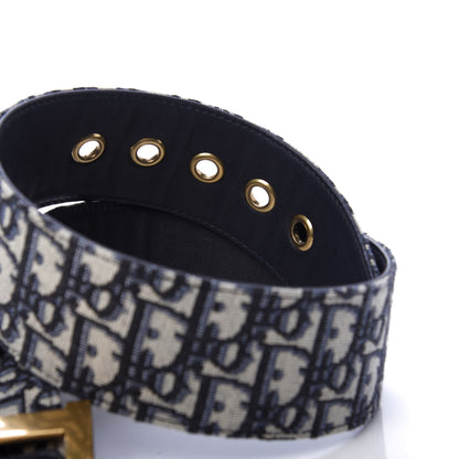 Christian Dior Oblique Diorquake Belt 70 Blue Multi 4 of 7