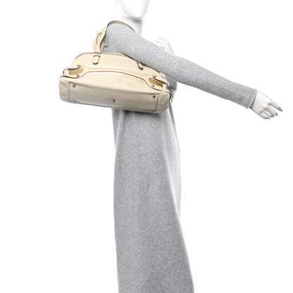 Gucci Calfskin Shoulder Bag Ivory 2 of 12