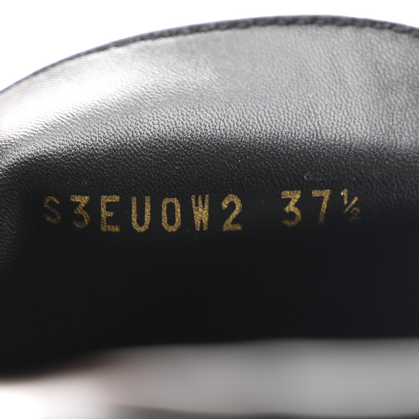 Calfskin Vlogo Loafers 37.5 Black