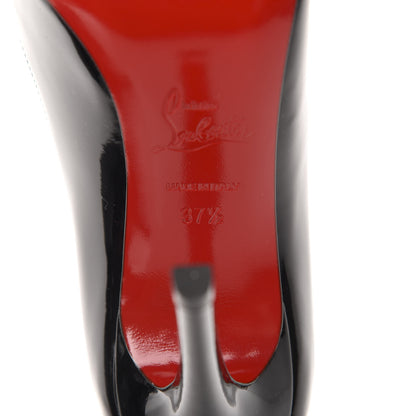 Christian Louboutin Patent Fifille 100 Pumps 37.5 Black 7 of 9