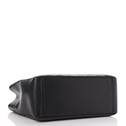 Chanel Caviar Quilted Grand Shopping Tote GST Black 4 of 10