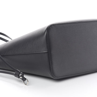 Louis Vuitton Epi Neverfull MM Black 8 of 9